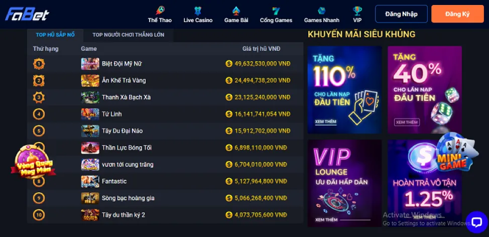 Trò chơi slot fun97 app